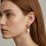 Load image into Gallery viewer, Nora Mini Pearl Drops