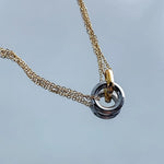 Load image into Gallery viewer, Vesa Dual Orbit Necklace