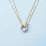 Load image into Gallery viewer, Vesa Dual Orbit Necklace