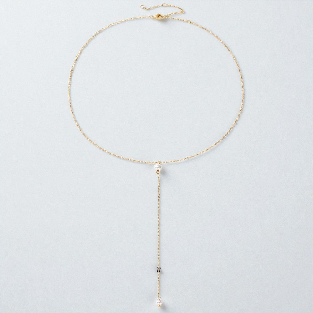 Zafira Y-Drop Necklace – Gemma Velvet