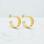 Load image into Gallery viewer, Vanta Cut Hoops