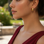 Load image into Gallery viewer, Lava Flow Mini Hoops Earrings