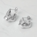 Load image into Gallery viewer, Lava Flow Mini Hoops Earrings
