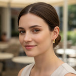 Load image into Gallery viewer, Solara Twist Hoops
