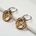 Load image into Gallery viewer, Orbit Duo Hoops
