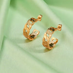 Load image into Gallery viewer, Vanta Cut Hoops
