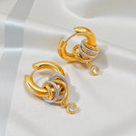 Load image into Gallery viewer, Nova Mixed Ring Hoops Earrings
