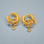 Load image into Gallery viewer, Nova Mixed Ring Hoops Earrings
