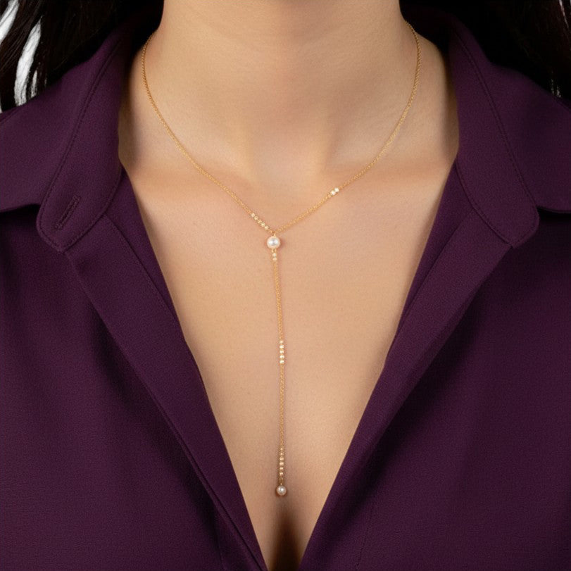 Zafira Y-Drop Necklace