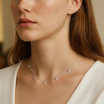 Load image into Gallery viewer, Celeste Pearl Necklace
