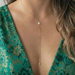 Load image into Gallery viewer, Zafira Y-Drop Necklace
