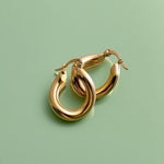 Load image into Gallery viewer, Solara Twist Hoops
