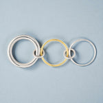 Load image into Gallery viewer, Aeris Triad Link Ring
