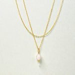 Load image into Gallery viewer, Elora Tiered Pearl Necklace
