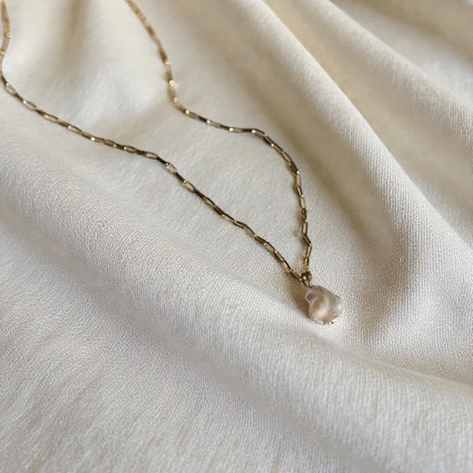 Seraphine Baroque Drop Necklace