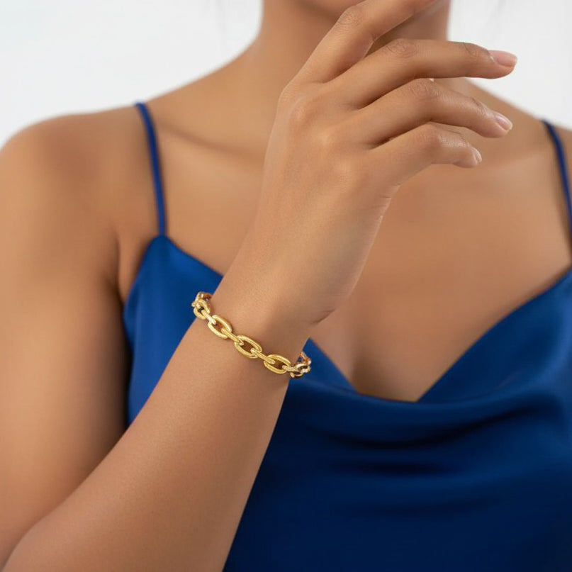 Chainlite Open Bangle