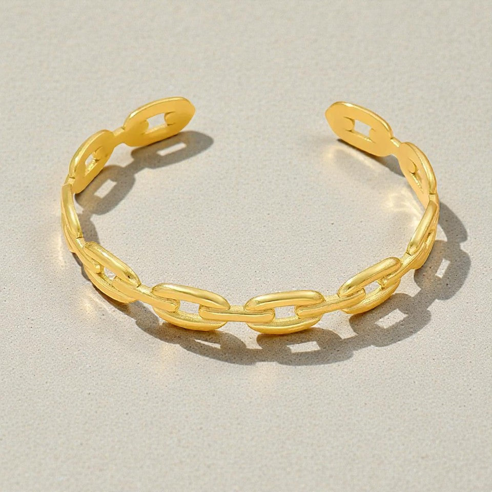 Chainlite Open Bangle