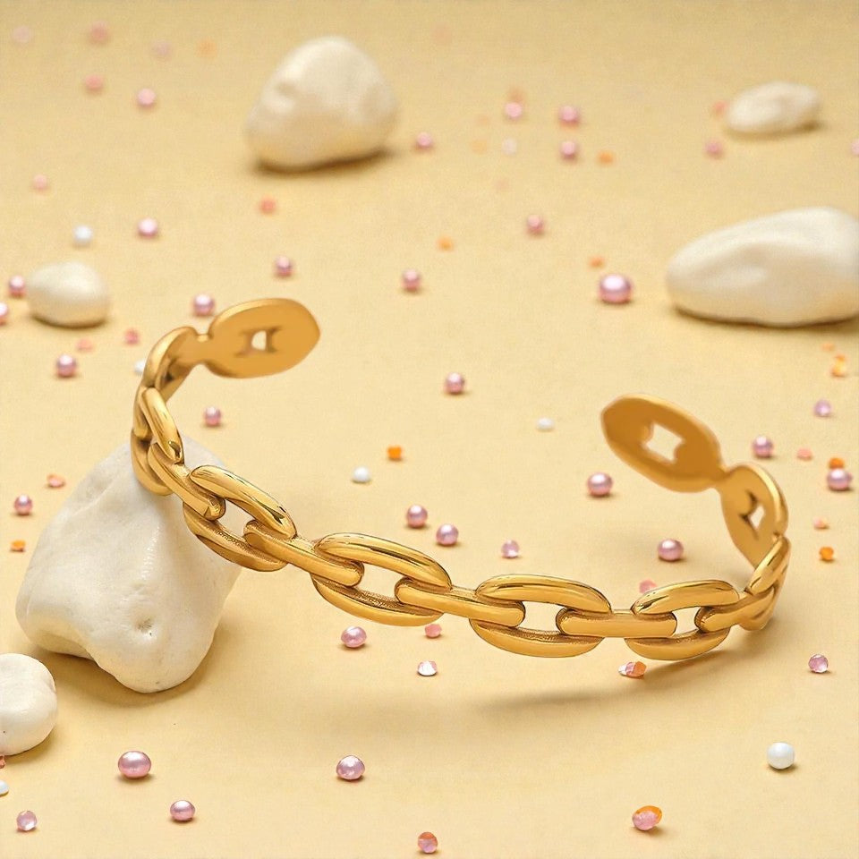 Chainlite Open Bangle