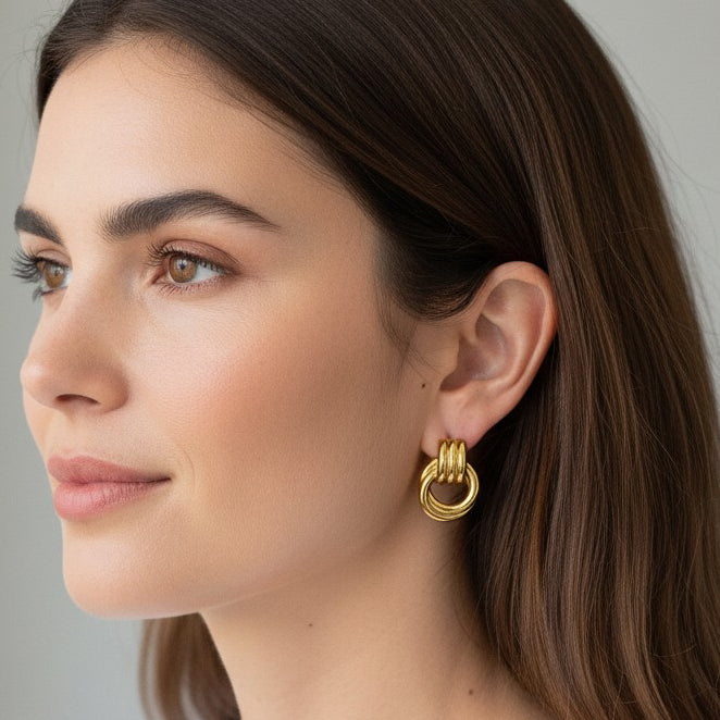 Solara Twist Earrings