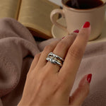 Load image into Gallery viewer, Aeris Triad Link Ring
