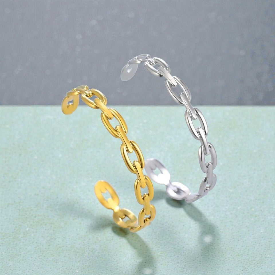 Chainlite Open Bangle