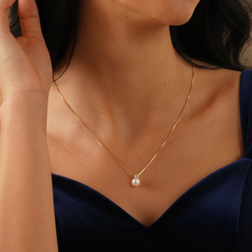 Evelyn Radiant Pearl Pendant