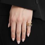 Load image into Gallery viewer, Aeris Triad Link Ring
