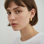 Load image into Gallery viewer, Lava Flow Mini Hoops Earrings
